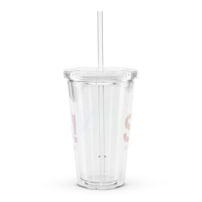 SWING! Clear plastic tumbler